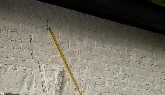 bowling wall foundation repair