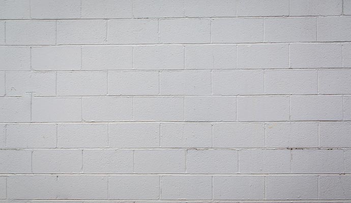 Concrete block wall Concrete block wall