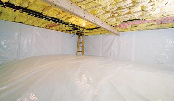 encapsulated crawl space