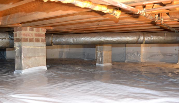 Crawl space repairing