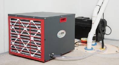 Dehumidifier to control humidity