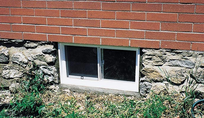Windows in basement