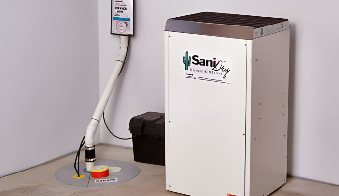 Sump pump service equipment